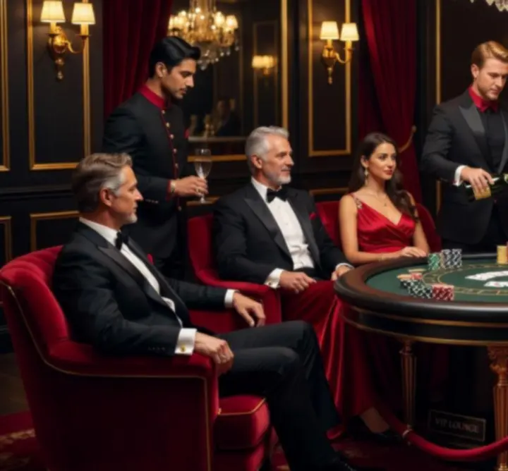 VIP tematikus kaszinó est elegáns környezetben